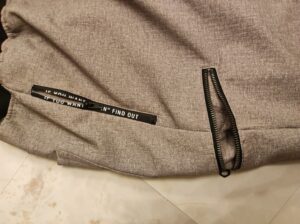 ファスナー部分