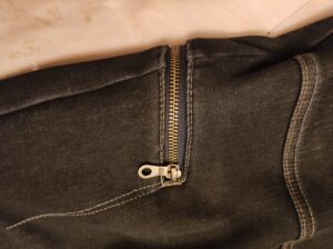 ファスナー部分